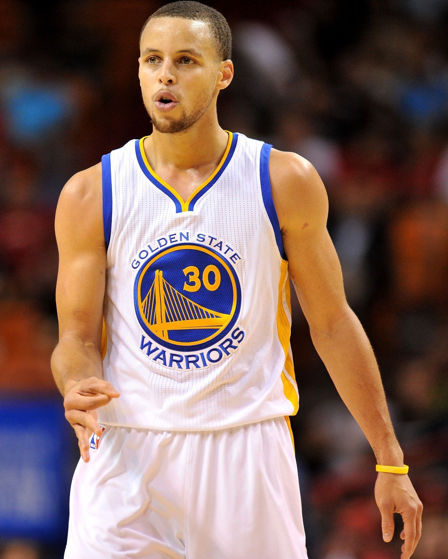 NBA: Golden State Warriors at Miami Heat (Stephen Curry)