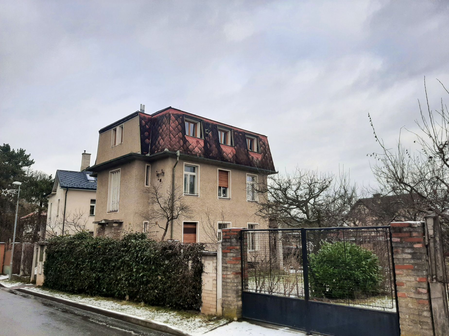 Černošice, vily