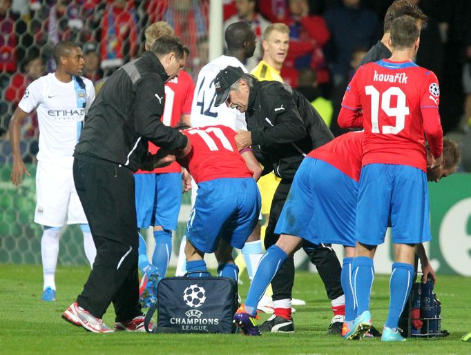 Plzeň vs. Manchester City, utkání Ligy mistrů