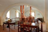 Interiér zámeckého pivovaru Chyše