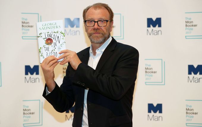 Americký spisovatel George Saunders.