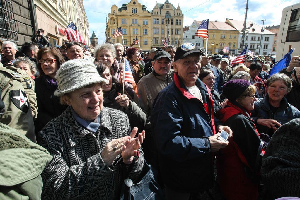 Vojáci USA v Plzni