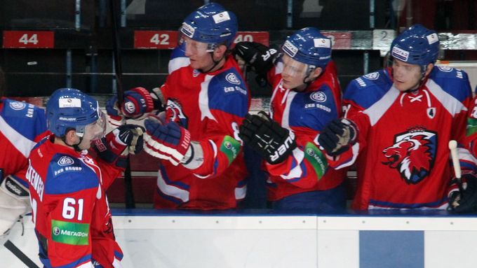 O triumfu Lva rozhodl gól kanadské posily Erika Christensena. Podívejte se na fotografie z dalšího zastavení KHL v Praze.