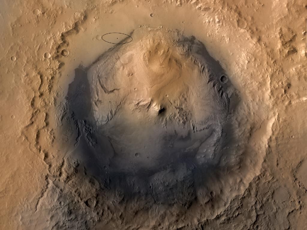 Sonda Curiosity přistála na Marsu