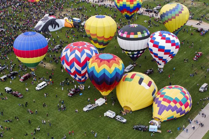 International Balloon Fiesta 2015 in Albuquerque, New Mexico