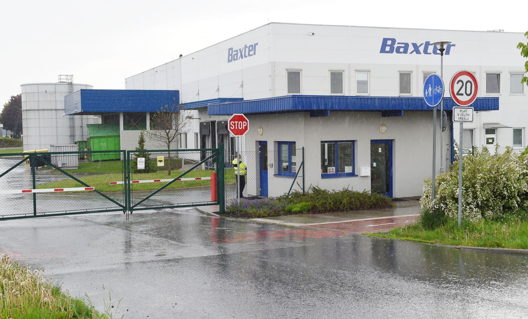 Přerovská továrna firmy Baxter