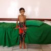 Podvyživená dívka v Jemenu