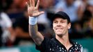 Tomáš Berdych na turnaji masters v Paříži