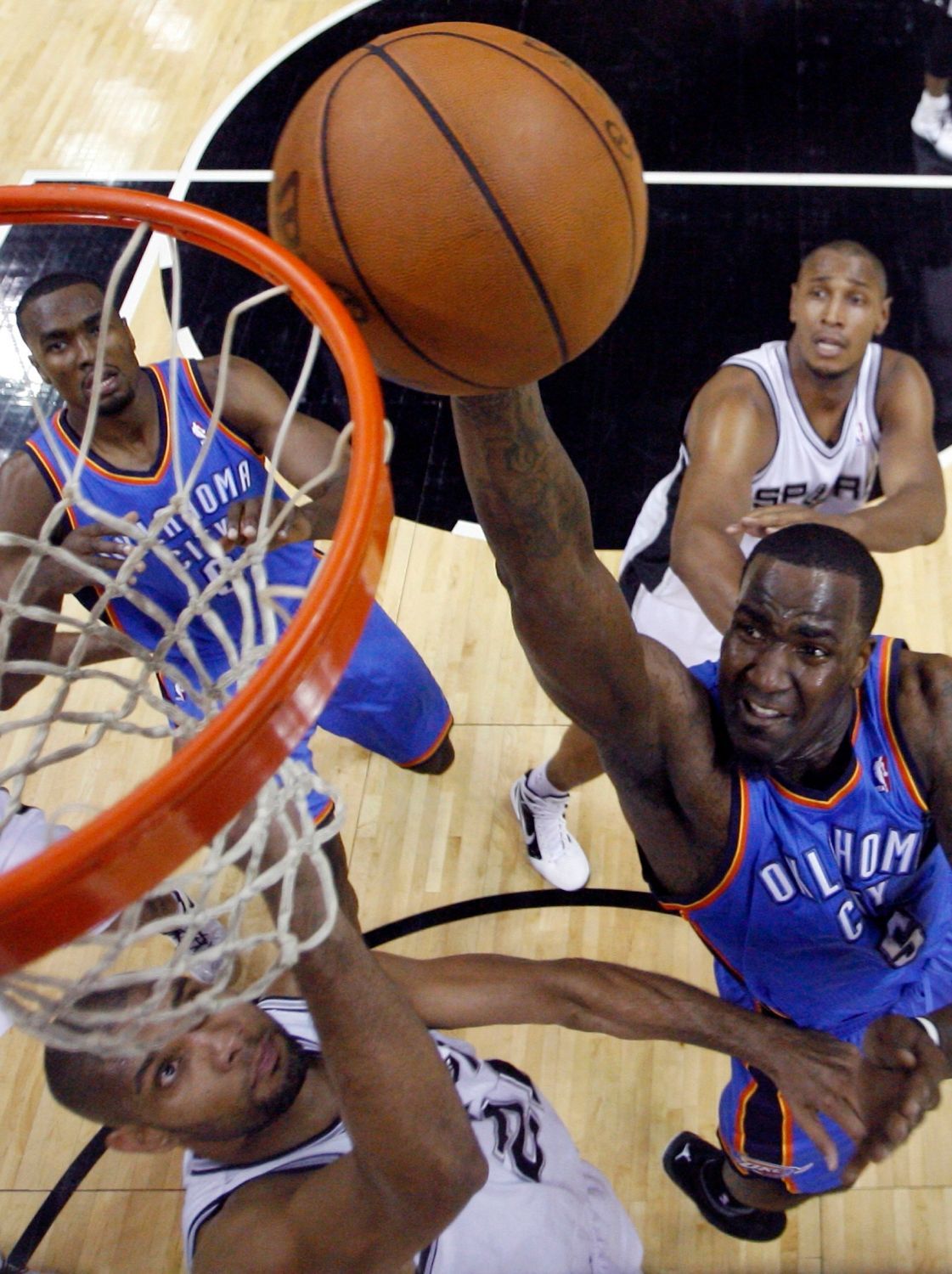 FOTO Play-off NBA, San Antonio - Oklahoma City