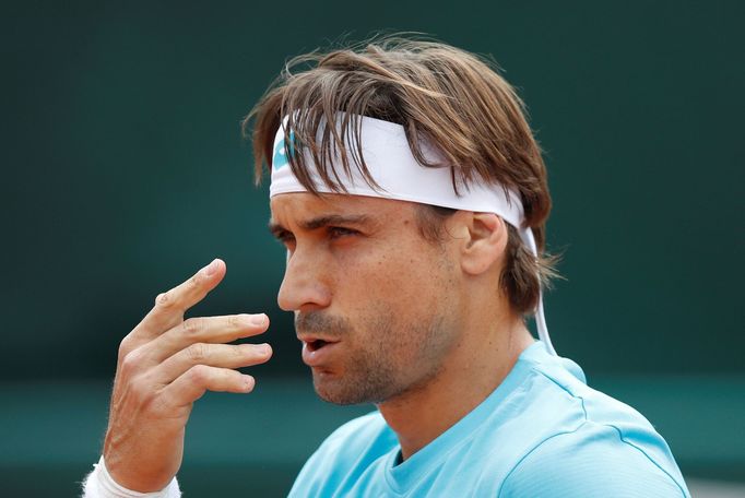 David Ferrer v prvním kole French Open 2018