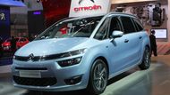 Citroën C4 Picasso v prodloužené, až sedmimístné verzi Grand.