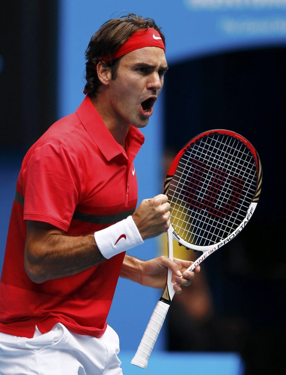 Australian Open: Roger Federer (oslava)