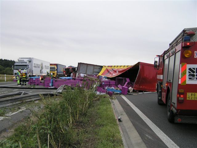 Smrtelná nehoda na dálnici D5