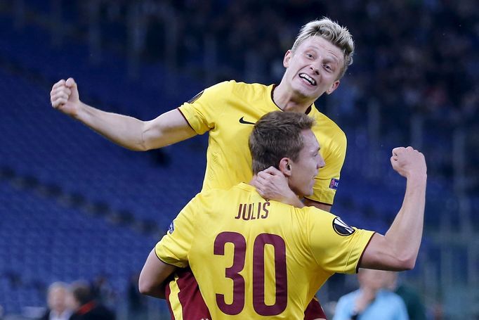 EL: Lazio vs Sparta Prague: Ladislav Krejčí a Lukáš Juliš