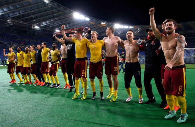 EL:Lazio vs Sparta Praha: Radost Sparty