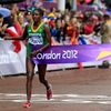 Vítězka olympijského maratonu Etiopanka Tiki Gelanaová