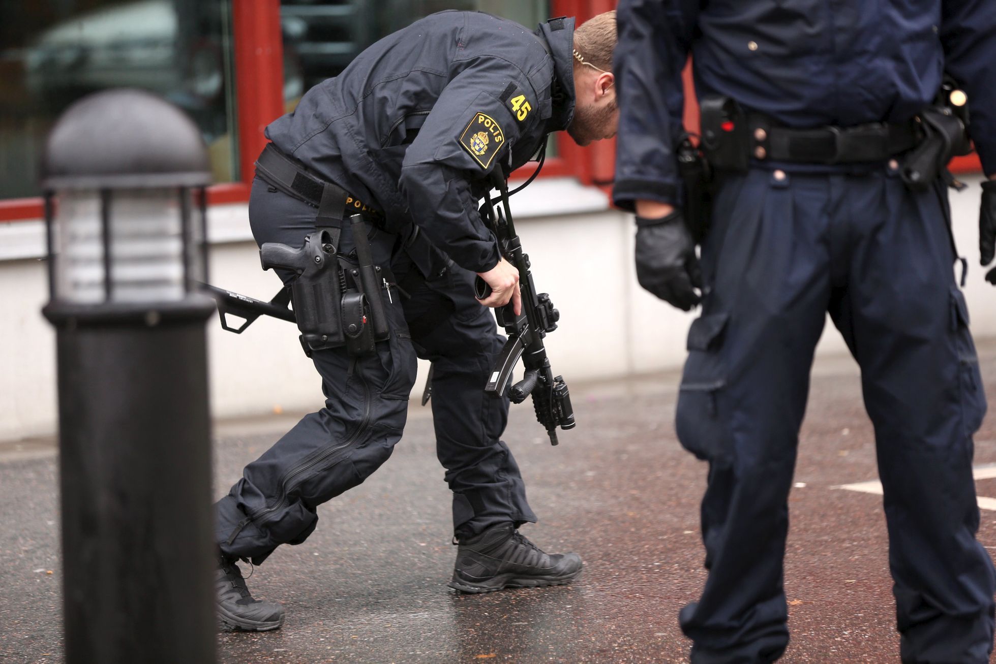 Švédští policisté