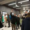 Otevření nového úseku metra