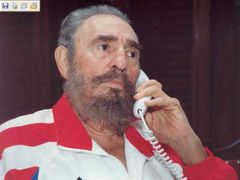 Snímek nemocného Castra, který vyšel 13. srpna v listu kubánské komunistické mládeže.