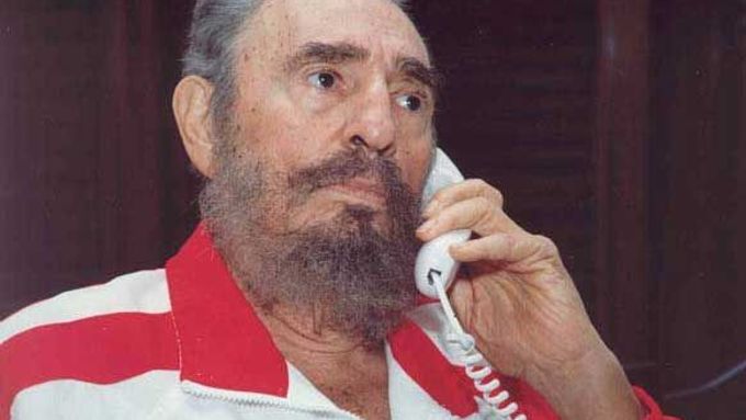 Snímek nemocného Castra, který vyšel 13. srpna v listu kubánské komunistické mládeže.