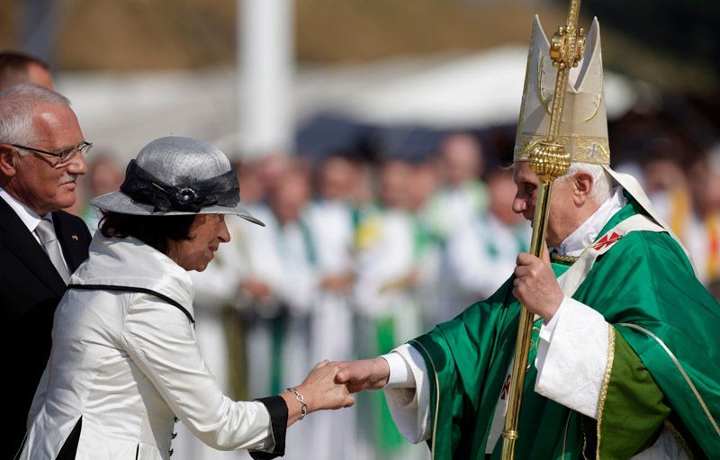 Papež Benedikt XVI v Brně