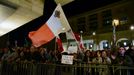 Malťané žádají na demosntracích vyšetření vraždy novinářky Daphne Galiziové.