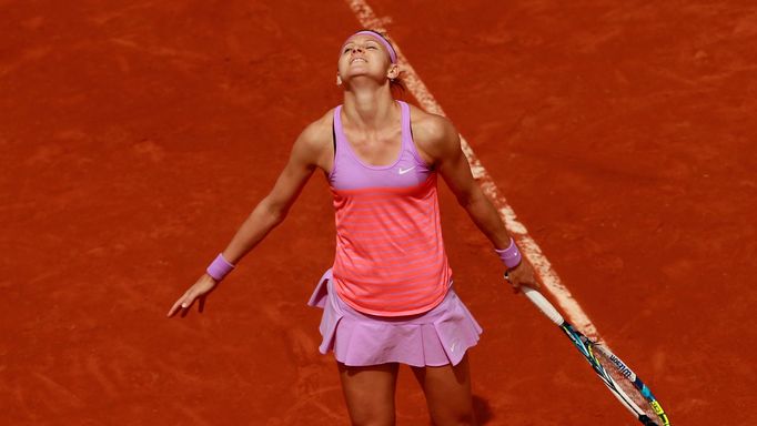 Lucie Šafářová na French Open 2015