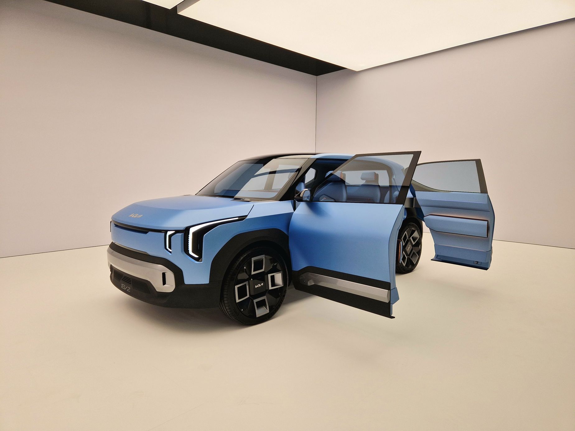 Kia EV2 živě Španělsko