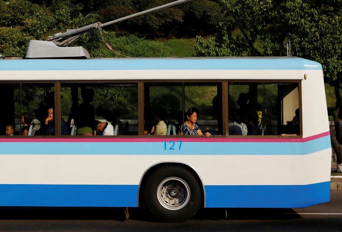 Život v Pchjongjangu. Severní Korea, Září 2018.