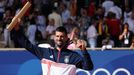 Novak Djokovič slaví zlato po finále dvouhry na OH 2024 v Paříži