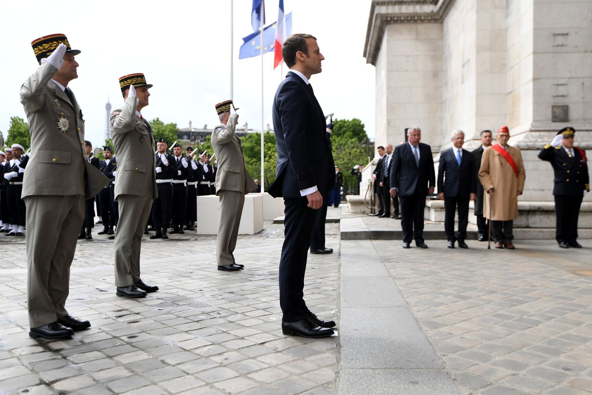 macron  ceremonie