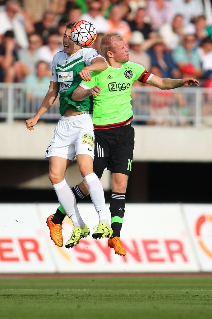 EL, Jablonec-Ajax: Ján Greguš - Davy Klaassen