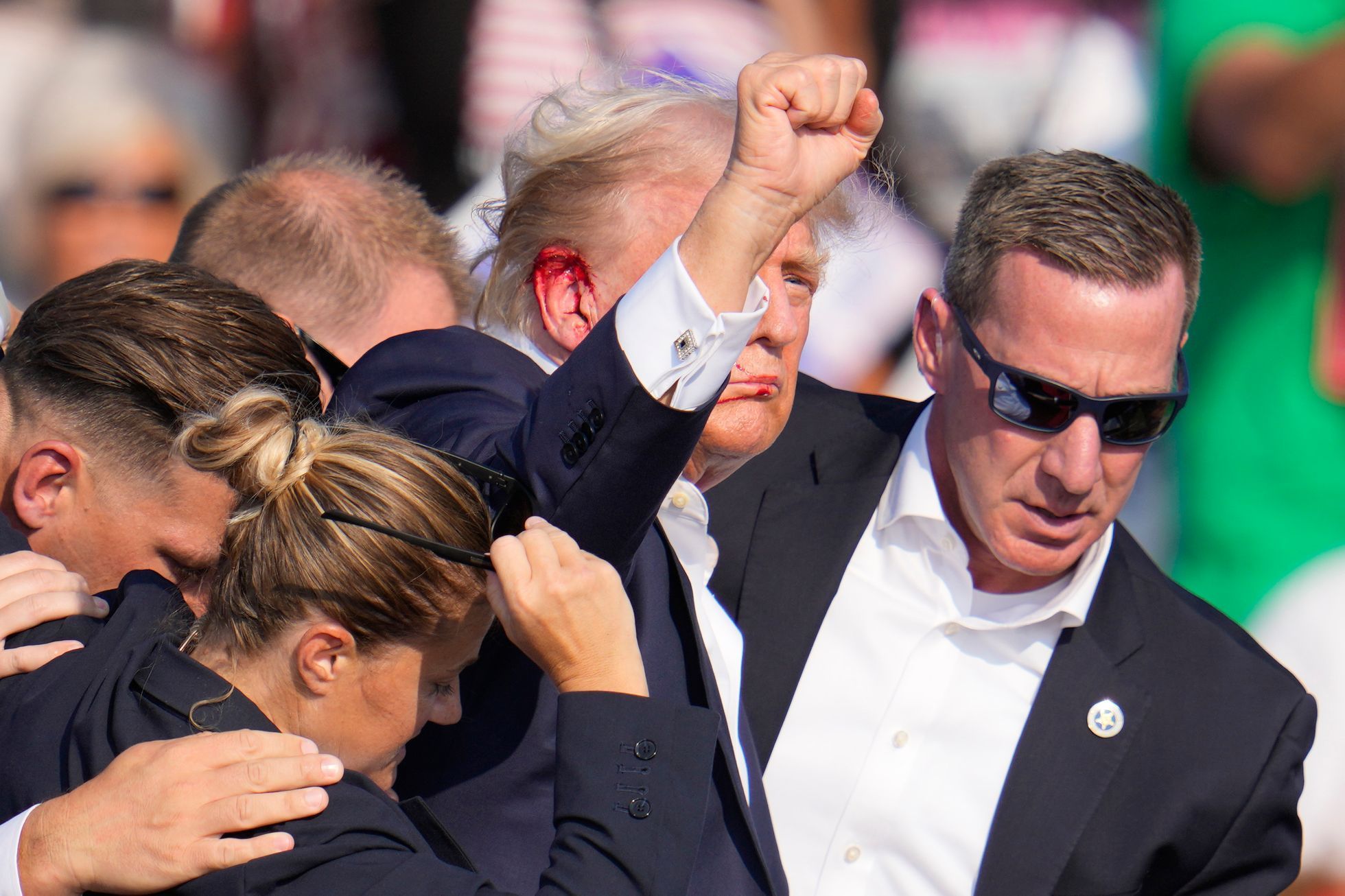 Donald Trump střelba mítink