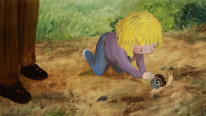 Snímek ze Zuzy v zahradách.