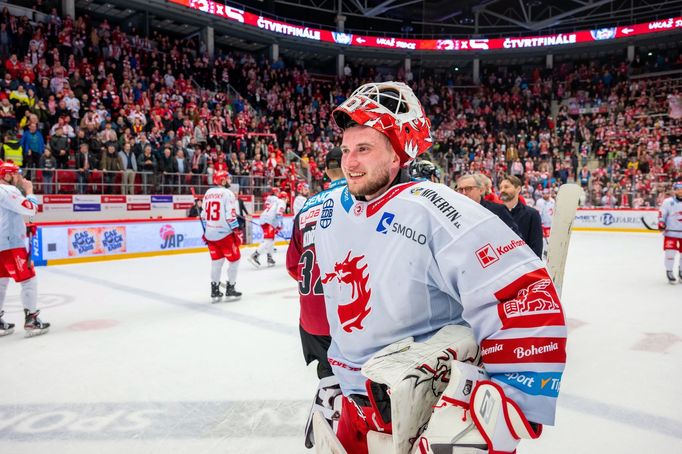 Ondřej Kacetl po postupu do semifinále play off.