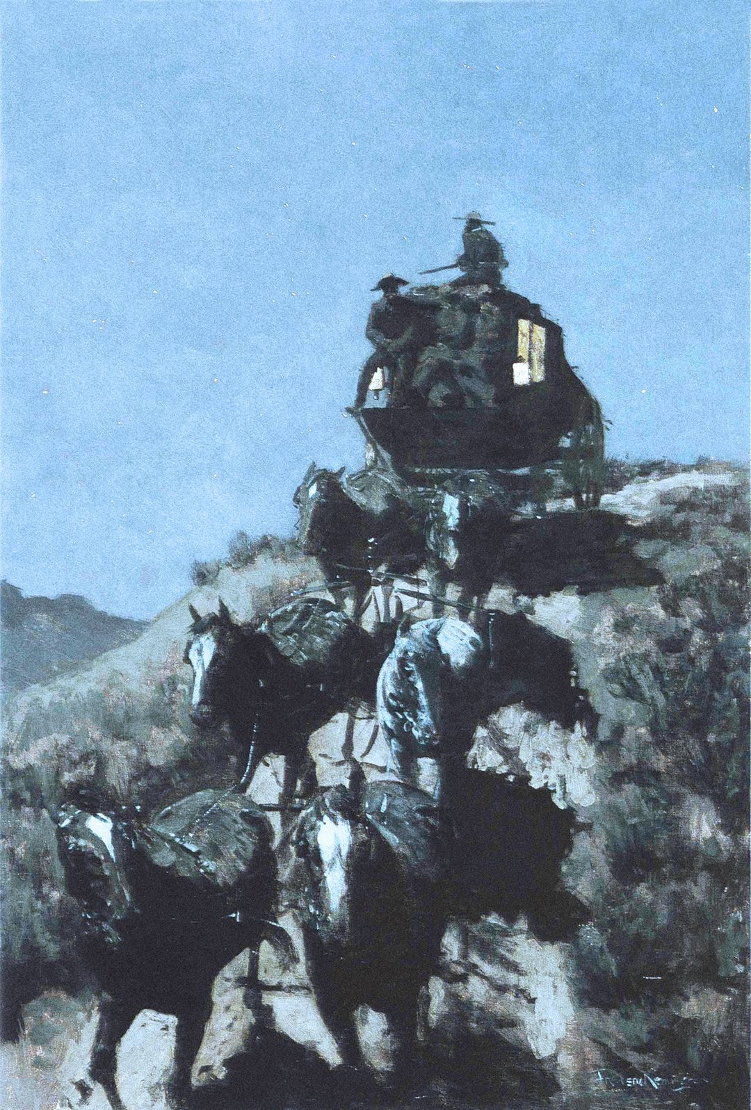 Jednorázové užití / Fotogalerie / Nádherné obrazy z Divokého západu od amerického malíře, který předběhl Zdeňka Buriana