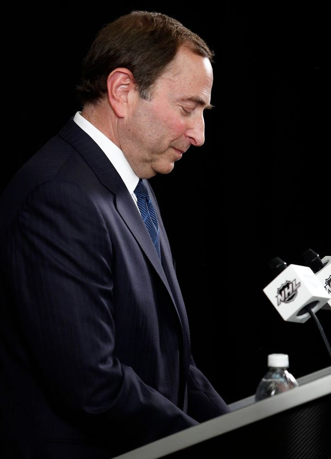 Komisionář NHL Gary Bettman