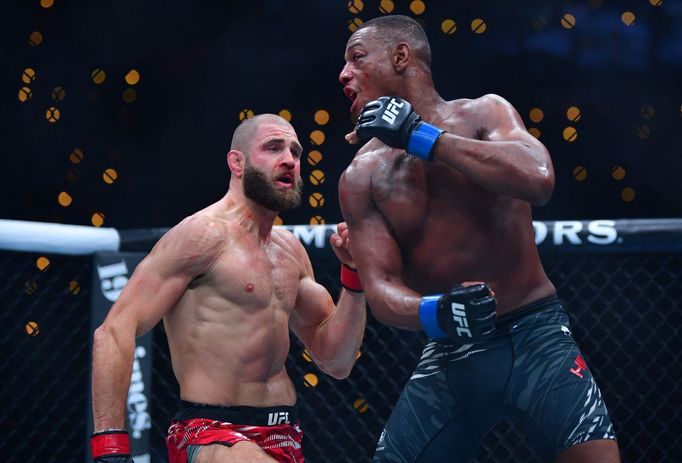 Jiří Procházka při souboji s Hillem