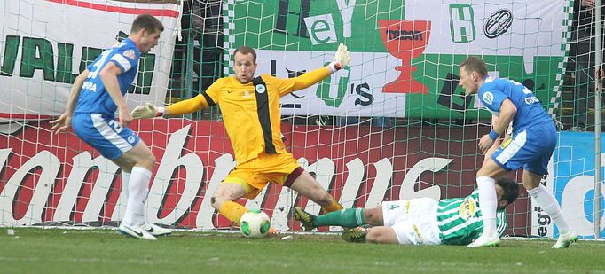 Utkání Gambrinus ligy Bohemians vs. Liberec (Hroššo)