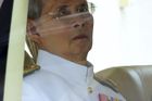 Thajský král byl po krátké době opět přijat do nemocnice