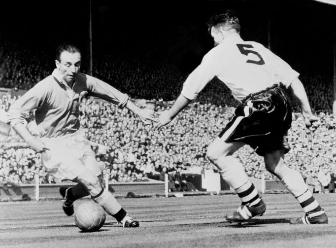 Finále FA Cupu na Empire Stadium ve Wembley. Rok 1953