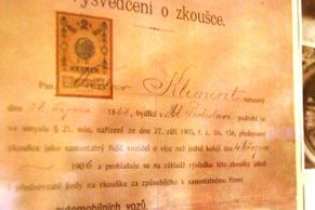 Historie řidičských průkazů