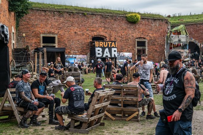 Snímek z festivalu Brutal Assault.