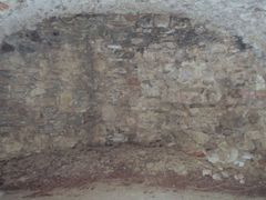 Stěna ve frýdlantském zámku, za níž má být ukryta Jantarová komnata.