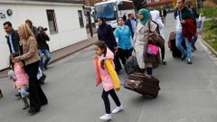 Syrští uprchlíci dorazili do Německa