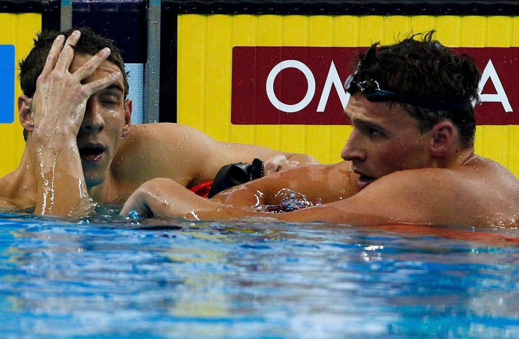 MS v plavání (Phelps a Lochte)