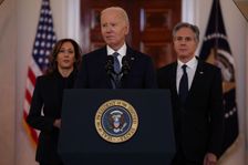 "Dějiny jsou ve vašich rukou," loučí se odcházející americký prezident Joe Biden