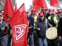 Před rokem na tom německá ekonomika byla bledě a odbory vyhlásily protestní akce
