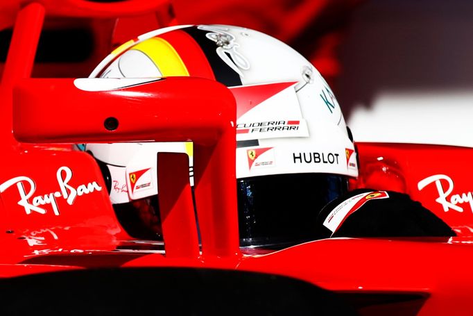 F1 2017: Sebastian Vettel, Ferrari