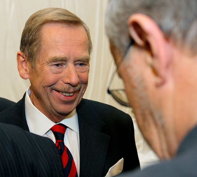 Mezi slavnostními hosty nechyběl ani ex-prezident Václav Havel.